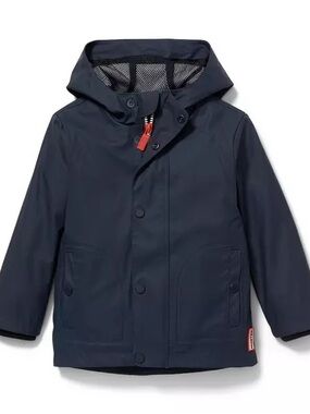 Hunter Original kid’s size 3-4 years Navy Waterproof Hooded Jacket